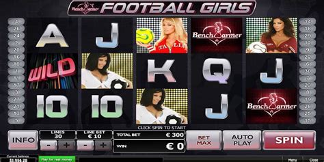 Benchwarmer Football Girls  игровой автомат Playtech